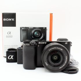 わずかシャッター数2584枚 SONY α6000 パワーズームレンズキット(ミラーレス一眼)