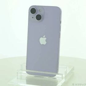 〔中古品〕 iPhone14 128GB パープル MPUY3J／A SIMフリー【262】