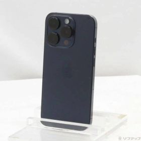 〔中古品〕 iPhone15 Pro 256GB ブルーチタニウム MTUG3J／A SIMフリー【377】