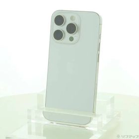 〔中古品〕 iPhone15 Pro 512GB ホワイトチタニウム MTUJ3J／A SIMフリー【371】