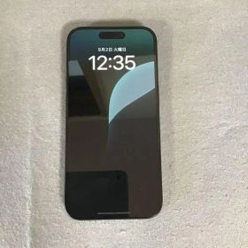 超美品 海外版 SIMフリー iPhone15 Pro 256GB