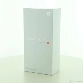 〔未使用品〕 未使用品 Xiaomi 14T Pro 256GB チタングレー MZB0HIMJP SIMフリー【297】