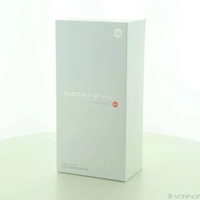 〔未使用品〕 未使用品 Xiaomi 14T Pro 512GB チタングレー MZB0I4VJP SIMフリー【344】