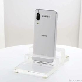 【中古】SHARP(シャープ) AQUOS sense3 lite 64GB シルバーホワイト SH-RM12 楽天 SIMフリー 【377-ud】