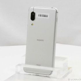【中古】SHARP(シャープ) AQUOS sense3 lite 64GB シルバーホワイト SH-RM12 楽天 SIMフリー 【344-ud】