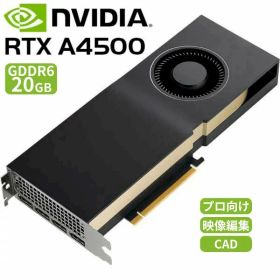 展示品特価 HP 純正品 プロフェッショナル向け ワークステーション向け 3Dレンダリング CAD 設計モデリング 高性能GPU NVIDIA RTX A4500 20GB GDDR6 5S458AA (PZ023126)