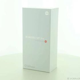 〔未使用品〕 未使用品 Xiaomi 14T Pro 512GB チタンブルー MZB0I4TJP SIMフリー【352】