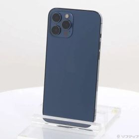 〔中古品〕 iPhone12 Pro Max 512GB パシフィックブルー MGD63J／A SIMフリー【349】