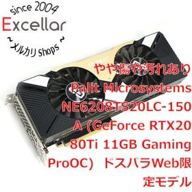 [bn:5] PALIT GeForce RTX2080Ti 11GB GamingProOC NE6208TS20LC-150A PCIExp 11GB 訳あり