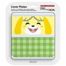 中古ニンテンドー3DSハード きせかえプレート NO.013 どうぶつの森・しずえ(New3DS用)