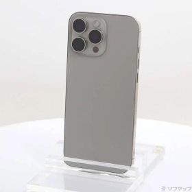 〔中古品〕 iPhone16 Pro Max 256GB ナチュラルチタニウム MYWK3J／A SIMフリー【196】
