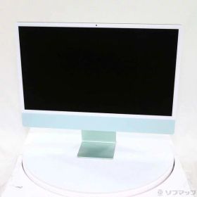 【中古】Apple(アップル) iMac 24-inch Mid-2021 MGPJ3J／A Apple M1 8コアCPU_8コアGPU 16GB SSD2TB グリーン 〔13.7 Ventura〕 【377-ud】