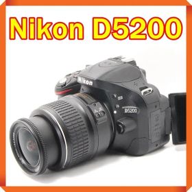 ❤シャッター数新品級 Nikon D5200 一眼レフ スマホ転送 ニコン 290k2283