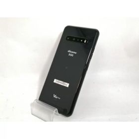 【中古】LG電子 docomo 【SIMロック解除済み】 LG V60 ThinQ 5G ザ ブラック 8GB 128GB L-51A【新宿】保証期間1ヶ月【ランクC】