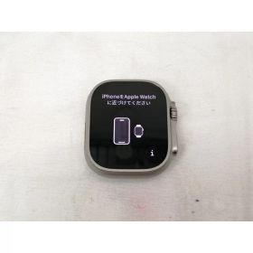 【中古】Apple Apple Watch Ultra2 49mm Cellular チタニウムケース/ブルー/ブラックトレイルループ(M/L) MRF63J/A【DS秋葉】保証期間1ヶ月【ランクA】