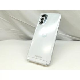【中古】MOTOROLA 国内版 【SIMフリー】 moto g52j 5G パールホワイト 6GB 128GB PATM0001JP【札幌南2条】保証期間1ヶ月【ランクB】