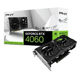 〔中古〕PNY PNY GeForce RTX 4060 8GB VERTO STANDARD DUAL FAN VCG40608DFXPB1〔344-ud〕