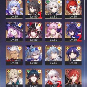 【PU確定5/90】セイバー キャストリス+餅 マダム・ヘルタ+餅 トリビー アグライア 飛霄 花火 | 崩壊スターレイル(崩スタ)のアカウントデータ、RMTの販売・買取一覧