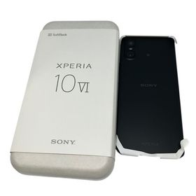 【未使用品】Xperia 10 VI 128GB ブラック SIMフリー ソフトバンク版