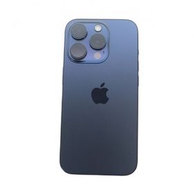 アップル Apple iPhone 15 Pro アイフォン 携帯電話 スマートフォン スマホ 本体 ロゴ 512GB SIMフリー MTUL3J/A 紺 ネイビー