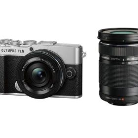 OM SYSTEM/オリンパス PEN E-P7 EZダブルズームキット シルバー