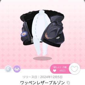 ワッペンレザーブルゾン | ポケコロツイン(ポケツイ)のアカウントデータ、RMTの販売・買取一覧