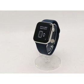 【中古】Apple Apple Watch SE2 44mm GPS シルバーアルミニウムケース/ストームブルースポーツバンド(M/L) MREE3J/A【新宿2】保証期間１ヶ月【ランクB】