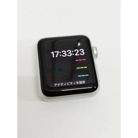 Apple Watch Series 3/GPS/38mm/A1858/シルバー〈MTEY2J/A〉