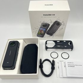 ボーナスストア+5％【美品】Insta360 X4 CINSABMA 360度カメラ 全天球 インスタ360 パノラマ 本体