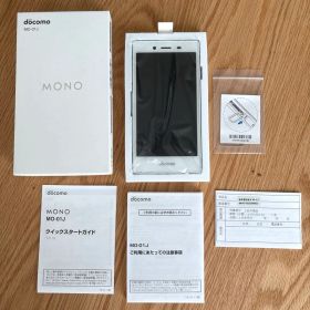 【新品未使用】 MONO MO-01J docomo ホワイト