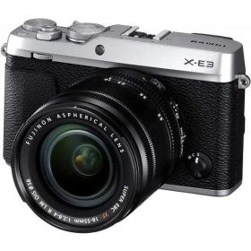 フジフィルム FUJIFILM X-E3レンズキットシルバー X-E3LK-S SDカード付き
