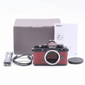 【ショット数7,454】Nikon Z f ボディ フルサイズ ミラーレス ボルドーレッド 限定カラー【中古】