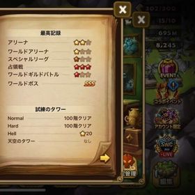 光闇4体、強ルーン多数 | サマナーズウォーのアカウントデータ、RMTの販売・買取一覧