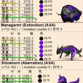 公式pve 🖤💜ナイトメアカラー💜🖤 | ARK Survival Evolvedのアカウントデータ、RMTの販売・買取一覧