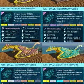 公式pve オリジナル ライトニングワイバーン 成体インプリ100% | ARK Survival Evolvedのアカウントデータ、RMTの販売・買取一覧