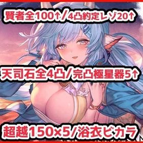 ランク400↑/十賢者ALL100/神石編成多数/4凸約定レゾブースト20↑/超越150×5 | グラブルのアカウントデータ、RMTの販売・買取一覧