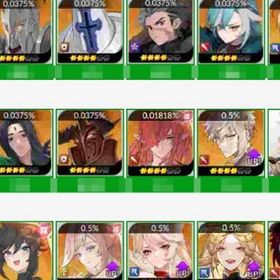 💟新キャラ続々💟追加中！❣️❣️❤️🔥❤️🔥 | セナリバ(セブンナイツ Re:BIRTH)のアカウントデータ、RMTの販売・買取一覧