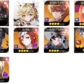 初期 日本サーバー テオ+結絆(ゆき)+エース+ベリカ+誠龍(せいりゅう)+レイチェル+コルト | セナリバ(セブンナイツ Re:BIRTH)のアカウントデータ、RMTの販売・買取一覧