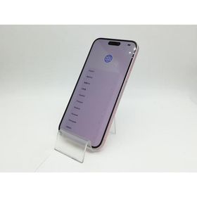 【中古】Apple 国内版 【SIMフリー】 iPhone 15 Plus 128GB ピンク MU093J/A【DS秋葉】保証期間１ヶ月【ランクB】