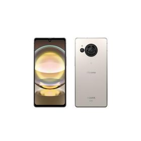 【未使用】SHARP docomo 【SIMフリー】 AQUOS R8 クリーム 8GB 256GB SH-52D【大阪堂島】保証期間３ヶ月