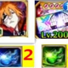 6周年黒崎一護+霊玉3.85万+★6キャラ11~15体+★5キャラ170~190体+★5確定巻60！ | ブレソル(ブリーチ ブレイブソウル)のアカウントデータ、RMTの販売・買取一覧