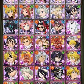 全体等級1700万、このすばダクネスアクア必殺2 | グラクロのアカウントデータ、RMTの販売・買取一覧