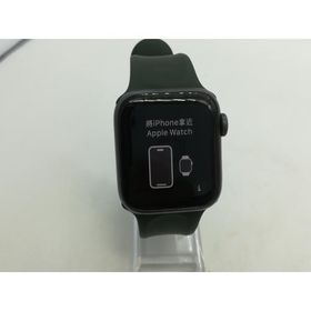 【中古】Apple Apple Watch Series6 40mm GPS スペースグレイアルミ/スポーツバンド グリーン S&amp;M/M&amp;L【熊本】保証期間１ヶ月【ランクB】
