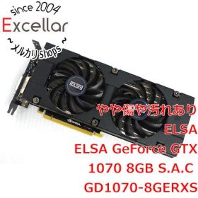 [bn:4] ELSAグラボ GeForce GTX 1070 8GB S.A.C GD1070-8GERXS PCIExp 8GB
