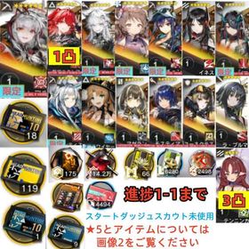 10連券18枚+券119枚+石174220個+ウィシャデル+新約1凸+荒蕪+純燼+イネス+遊龍+シー | アークナイツのアカウントデータ、RMTの販売・買取一覧