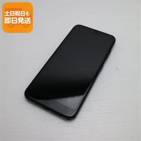 美品 Y!mobile Android One S6 ブラック スマホ 本体 白ロム 中古 あすつく 土日祝発送OK