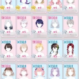 髪型④⑤ | センシル ファンタジー着せ替えバトルのアイテム、RMTの販売・買取一覧