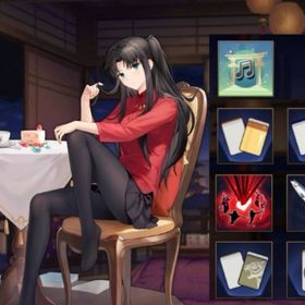 引退 雀傑 遠坂凛 契約衣装 装飾10種 Fate コラボ | 雀魂 じゃんたまのアカウントデータ、RMTの販売・買取一覧