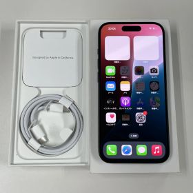 SIMフリー iPhone 15 Pro 128GB ブラックチタニウム