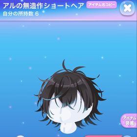 アルの無造作ショートヘア | ポケコロのアイテム、RMTの販売・買取一覧